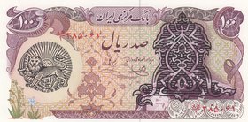 Iran, 100 Rials, 1974-1979, UNC, p118b
Black type D overprint on p102d
Estimate: 15-30