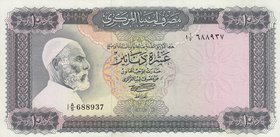 Libya, 10 Dinars, 1971, XF, p37a
Without inscription, serial number: 1 A/5 688937
Estimate: 100-200