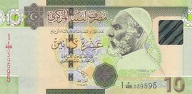 Libya, 10 Dinars, 2011, UNC, p78A
serial number: 1 T/480039595
Estimate: 15-30