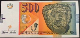Macedonia, 500 Denari, 1996, UNC, p17
serial number: 0183456
Estimate: 15-30