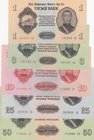 Mongalia, 1 Tugrik, 3 Tugrik, 5 Tugrik, 10 Tugrik, 25 Tugrik and 50 Tugrik, 1955, UNC, p28…p33, (Total 6 banknotes)
Estimate: 20-40