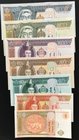 Mongolia, 1 Tugrik, 5 Tugrik, 10 Tugrik, 50 Tugrik, 100 Tugrik, 500 Tugrik and 1000 Tugrik, 2000/2013, UNC, (Total 7 banknotes)
Estimate: 10.-20