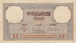Morocco, 20 Francs, 1941, VF, p18b
serial number: F.1349/743
Estimate: 50-100