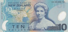 New Zealand, 10 Dollars, 2013, UNC, p186
serial number: CB 99468753, polymer
Estimate: 15-30