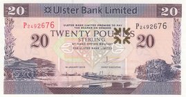 Northern Ireland, 20 Pounds, 2015, UNC, p337
serial number: P2492676
Estimate: 75-150