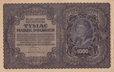 Poland, 1.000 Marek, 1919, VF, p29
serial number: BS 757340
Estimate: 15-30