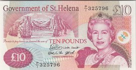Saint Helena, 10 Pounds, 2004, UNC, p12a
Queen Elizabeth II portrait, serial number: P/1 325796
Estimate: 30-60