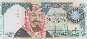 Saudi Arabia, 20 Riyals, 1998, UNC, p27
commemorative Issue
Estimate: 10.-20