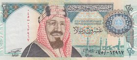 Saudi Arabia, 20 Dinars, 1999, XF, p27
commemorative Issue
Estimate: 15-30