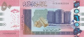 Sudan, 50 Pounds, 2018, UNC, pNew
serial number: FC 64682008
Estimate: 5.-10