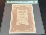 Turkey, Ottoman Empire, 20 Kurush, 1877, UNC, p49d
PMG 62, serial number: 77-86062, II. Abdülhamid period, type 3, AH: 1295, seal: M. Kani
Estimate:...