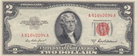 United States of America, 2 Dollars, 1953, UNC, p380
serial number: A 61640094A
Estimate: 25-50