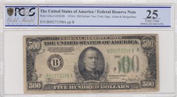 Unıted States of America, 500 Dollars, 1934, VF, p434a
PCGS 25, serial number: B00273398A
Estimate: 500-1000