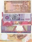 Mix Lot, Total 5 pcs of UNC banknote from different countries
Syria 1 Pound, Ghana 1 Cedi, Armenia 1.000 Dram, Papua New Guinea 20 Kina and Mauritani...