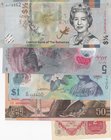 Mix Lot, Total 5 pcs of UNC banknote from different countries
Bahamas 1/2 Dollar, Maldives 5 Rufiyaa, Burunei 1 Dollar, North Korea 50 Won and Austri...