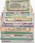 Mix Lot, Total 12 "ARABIAN COUNTRY" banknotes lot
Syria, 50 Pounds, 1998, Aunc; Syria, 500 Pounds, 1992, XF; Sudan, 1 Pound, 1985, Unc; Sudan, 50 Pia...