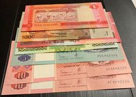 Mix Lot, 7 banknotes in whole UNC condition
Gambia 5 Dalasis, Uganda 1000 Shillings, Gahna 1 Cedi, Guinee 500 Francs, Angola 5 Kwanzas, Angola 10 Kwa...