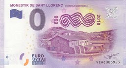 Fantasy banknotes, 0 Euro, 2018, UNC, Monestir De Sant Llorenç
Guardiola De Bergueda
Estimate: 10.-20