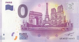 Fantasy banknotes, 0 Euro, 2018, UNC, Paris
Estimate: 10.-20