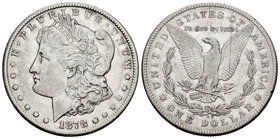 United States. 1 dollar. 1878. Carson City. CC. (Km-110). Ag. 26,61 g. Scarce. Choice VF. Est...100,00.