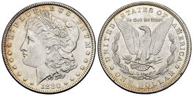 United States. 1 dollar. 1880. Philadelphia. (Km-110). Ag. 26,65 g. It retains some luster. XF. Est...40,00.