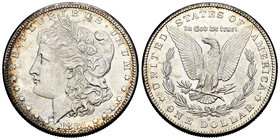 United States. 1 dollar. 1881. San Francisco. S. (Km-110). Ag. 26,64 g. Minor contact marks. Original luster. AU. Est...50,00.