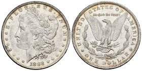 United States. 1 dollar. 1882. New Orleans. O. (Km-110). Ag. 26,65 g. Choice VF/Almost XF. Est...35,00.