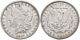 United States. 1 dollar. 1887. New Orleans. O. (Km-110). Ag. 26,61 g. VF. Est...25,00.