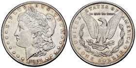 United States. 1 dollar. 1891. San Francisco. S. (Km-110). Ag. 26,67 g. Choice VF. Est...25,00.