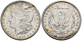 United States. 1 dollar. 1897. San Francisco. S. (Km-110). Ag. 26,60 g. Choice VF. Est...25,00.