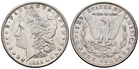 United States. 1 dollar. 1899. San Francisco. S. (Km-110). Ag. 26,65 g. Almost XF. Est...30,00.