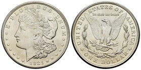 United States. 1 dollar. 1921. San Francisco. S. (Km-110). Ag. 26,64 g. AU. Est...30,00.
