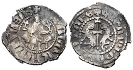 Armenia. Leo El Magnífico. Tram. (1198-1219). Cilicia. Ag. 2,81 g. Rare. VF. Est...60,00.