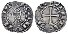 Crusaders. Bohemund III. Dinero. (1149-1163). (Mitchiner-2415). Ve. 1,01 g. XF. Est...60,00.