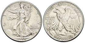 United States. 1/2 dollar. 1944. Philadelphia. (Km-142). Ag. 12,47 g. Choice VF. Est...15,00.