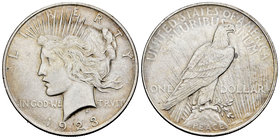 United States. 1 dollar. 1923. Denver. D. (Km-150). Ag. 26,66 g. VF. Est...20,00.