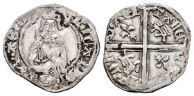 France. Edouard The Black Prince. Denier. (1362-1372). Aquitane. Ag. 0,98 g. Scarce. Almost VF. Est...50,00.