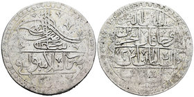 Ottoman Empire. Selim III. Yuzluk. 1203/2 H (1790). Istambul. (Km-507). Ag. 28,04 g. VF. Est...50,00.