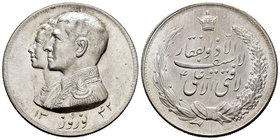 Iran. Medalla. 1342 H (1963). Ag. 20,08 g. AU/Almost UNC. Est...75,00.