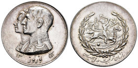 Iran. Medalla. 1353 H (1974). Ag. 21,51 g. Almost XF. Est...75,00.
