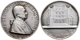 Vatican. Pio XI. Medalla. Anno XV (1937). Rome. Ag. 39,28 g. 45 mm. UNC. Est...60,00.
