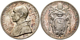 Vatican. Pio XII. Medalla. Anno I (1939). Rome. Ag. 35,39 g. 45 mm. PR. Est...60,00.