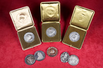 Vatican. Paul VI. Lote de 8 medallas, 1 de bronce (año X) y 7 de plata (años I, III, IV, VI, X, XI, XII), todas con caja original. A EXAMINAR. UNC. Es...