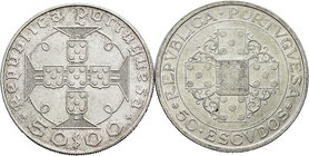 Portugal. Lote de 2 piezas de 50 escudos, 1970 y 1972. A EXAMINAR. Almost UNC. Est...30,00.