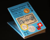 Schweizer Münzen & Banknotenkatalog. Catálogo de las monedas y billetes suizos de 1798-2012 con ilustraciones en color en 142 páginas. Luzem 2013. Est...