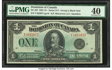 Canada Dominion of Canada $1 2.7.1923 DC-25f PMG Extremely Fine 40. 

HID09801242017