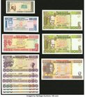 Three Dozen Notes from Guinea and Guinea-Bissau. Crisp Uncirculated or Better. 

HID09801242017
