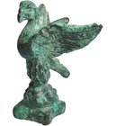 ROMA. Remate en forma de águila. Siglo I-III d.C. Bronce. Altura 6,2 cm.