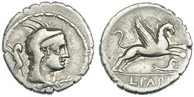 PAPIA. Denario. Roma (79 a.C.). A/ Marca símbolo. FFC-952. SB-1. MBC-.