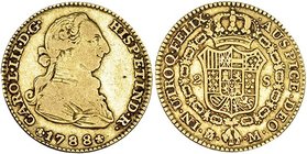 2 escudos. 1788. Madrid. M. VI-1297. MBC-.